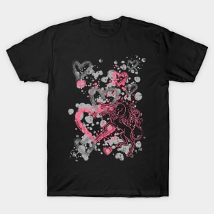 Hearts And Unicorns T-Shirt